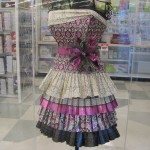 Scrapbook Paper Dress