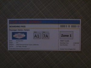 Boarding Pass Invites