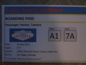 Wedding Boarding Pass Invites