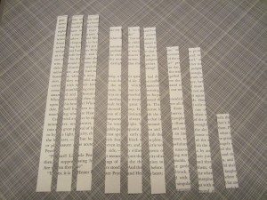 Book Page Bow Step 1