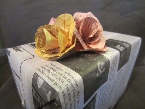 Book Page Flowers 3