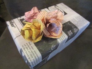 Book Page Flowers 4