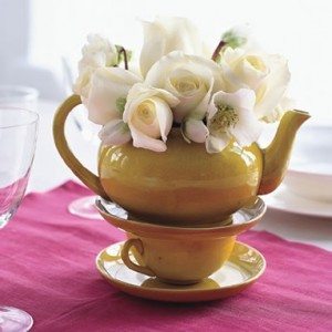 Stacked Tea Cups