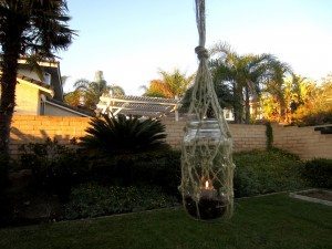 Recycled Mason Jar Lantern (16)