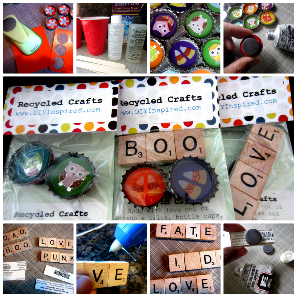 Junk Drawer Crafts Collage