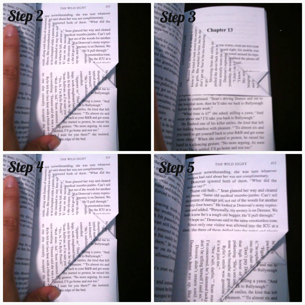 Book Folding Tutorial DIY Inspired