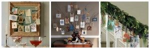Martha Stewart Christmas Card Displays