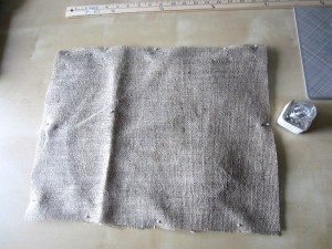 Recycled Coffee Bean Sack Outdoor Pillow (3)