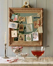 Christmas Card Display
