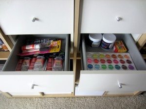 Craft Room Drawers