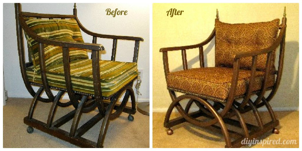 Flea Market Chair Makeover