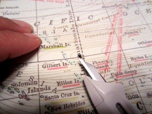 Recycled Map Drawer Makeover (3)