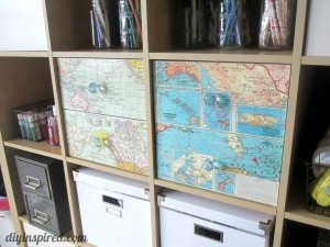 Recycled Map Drawer Makeover (9)