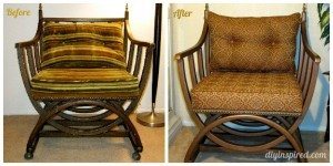 Thirft Store Chair Before and After