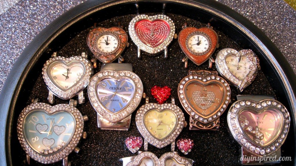 Recycled Clock Watch Display Case (2)