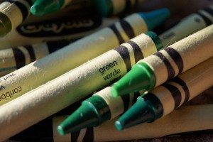 Green Crayons
