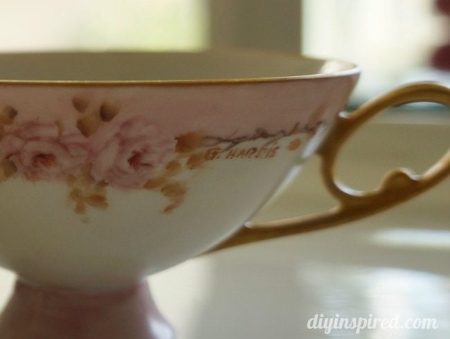 tea Vintage Forest DIY   Winter Mini Inspired cups in Cups  Tea vintage online