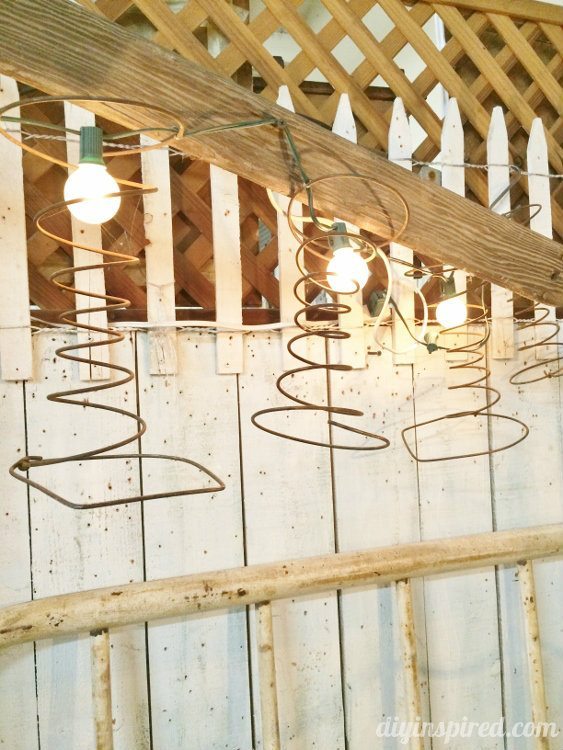 Repurposed Bed Springs and Chair Springs DIY Inspired