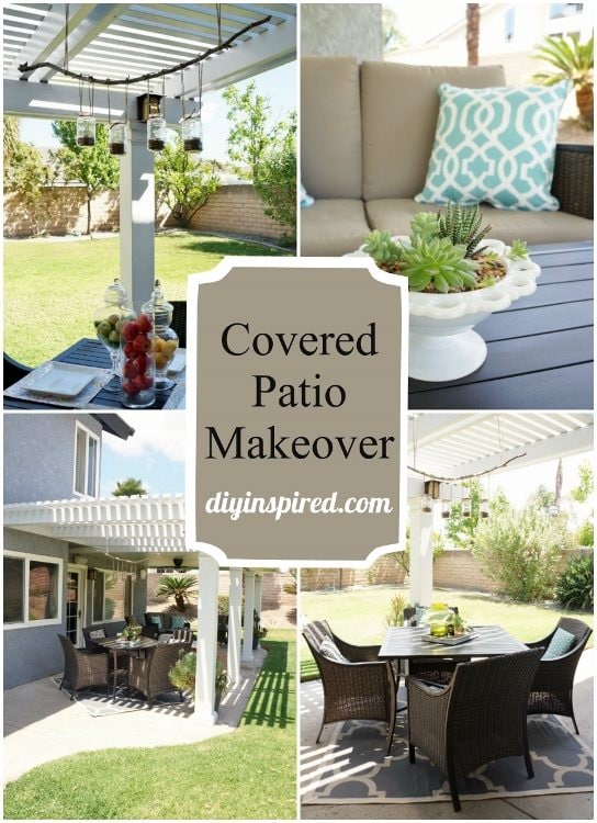 DIY Inspired Patio Makeover DIY Inspired
