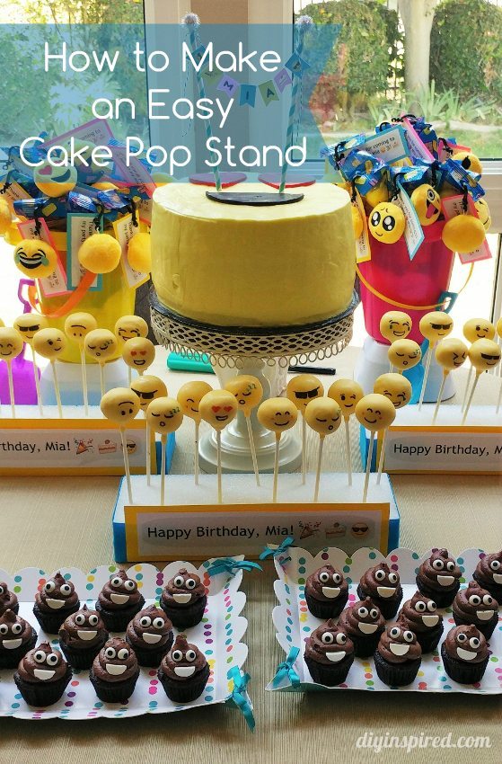 How to Make an Easy DIY Cake Pop Stand DIY Inspired