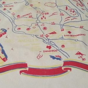 Vintage Tablecloth Wall Art