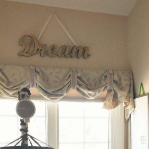 Nursery Sign Upcycle - Mini Makeover
