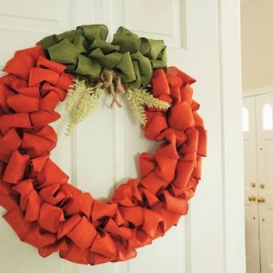 diy-pumpkin-ribbon-wreath