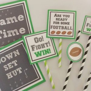 football-party-printables
