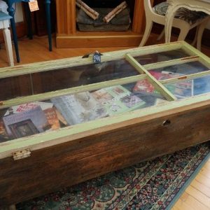 repurposed-furniture-window-coffee-table