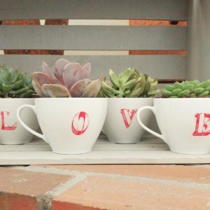 stenciled-repurposed-coffee-cups