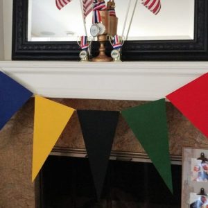 Summer Olympics Party Flags