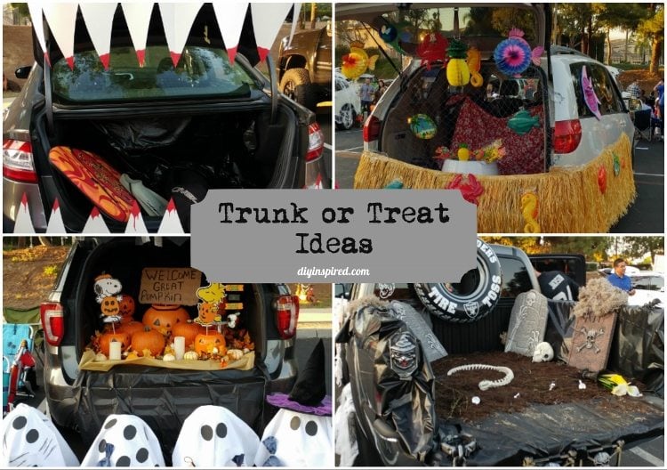 Trunk or Treat Decorating Ideas DIY Inspired