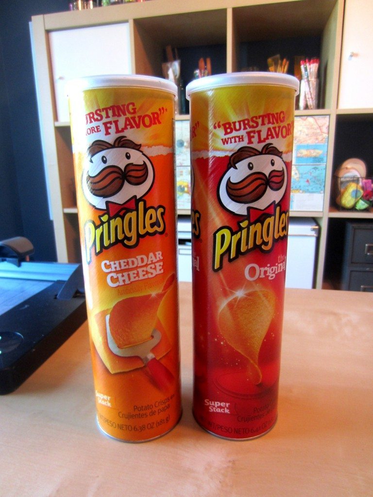 Recycled Pringles Can Gift Kits - DIY Inspired