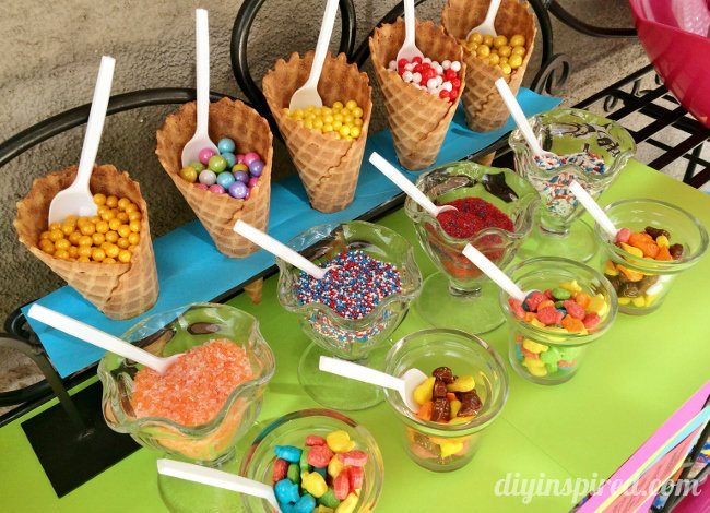 Summertime Ice  Cream  Party  DIY Ideas  DIY Inspired