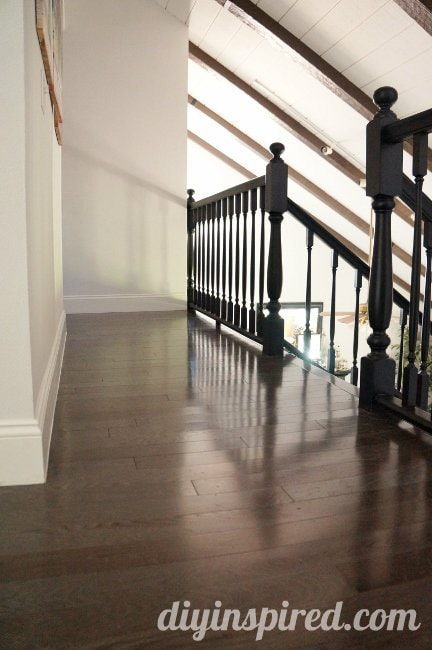 hardwood floor stairs white  | 1069 x 1260