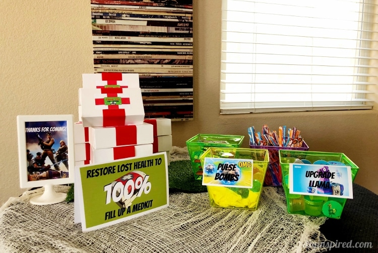 all in all it was a hit the kids loved it and some of them asked to take home the signs i made giving myself a pat on the back for this - fortnite games for birthday party