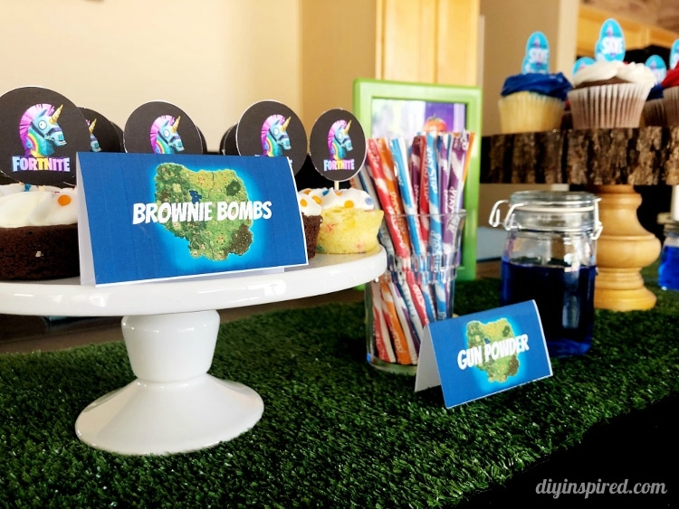 Fortnite Birthday Party Ideas Diy Inspired - fortnite medkit party favors
